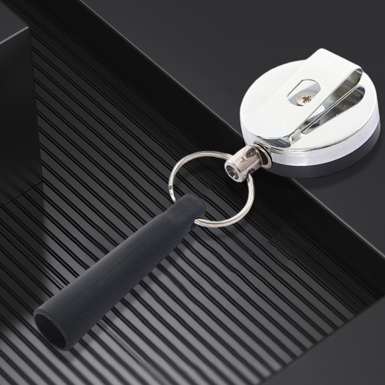 2X Retractable Anti-Lost /Pencil Holder  Reel Buckle with Belt Clip