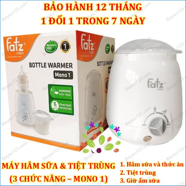 Máy hâm sữa Fatzbaby Mono 1 FB3003SL