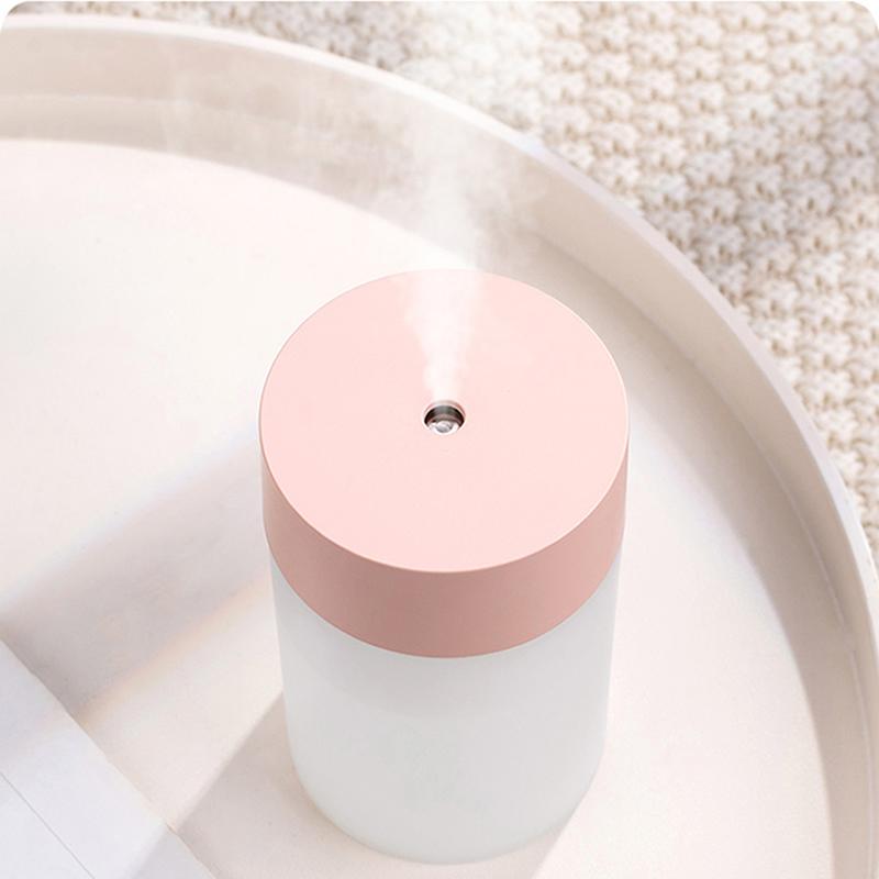 Máy Phun Sương Tạo Độ Ẩm Phun Sương Khuếch Tán Tinh Dầu Siêu Âm Thanh 260Ml Cổng USB Máy Phun Sương Tạo Độ Ẩm Mini Hương Thơm Khuếch Tán Dạng Cột Văn Phòng Của Máy Xông Tinh Dầu