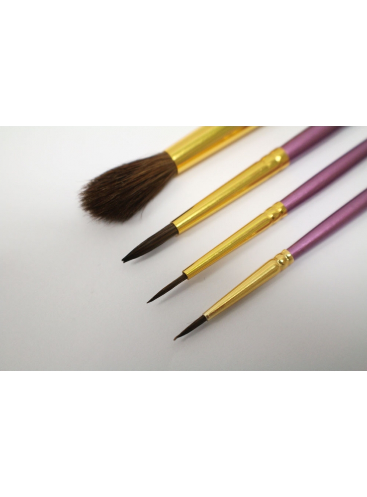 Set Bộ cọ vẽ màu nước Mont Marte Gallery Brush Set Watercolour