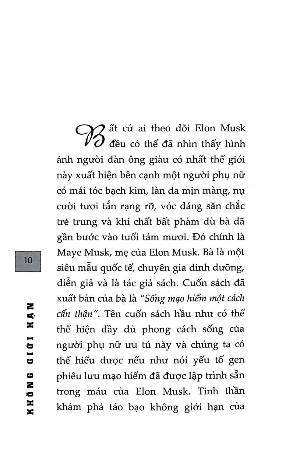 Elon Musk - Không Giới Hạn - Thiên Tài Siêu Phàm Của Thế Kỷ 21 (SB)