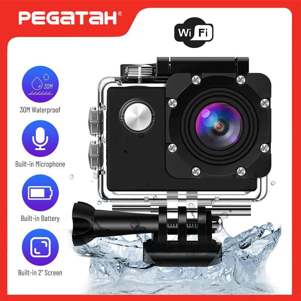 Camera mini hành động WiFi 2.0 inch 170d máy ảnh bảo hiểm không thấm nước máy ảnh thể thao máy ảnh thể thao
