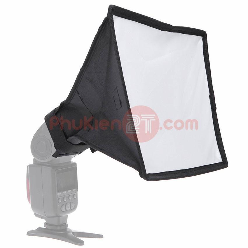 Hộp tản sáng đèn flash rời - softbox flash diffuser - kích thước lớn 20x30cm