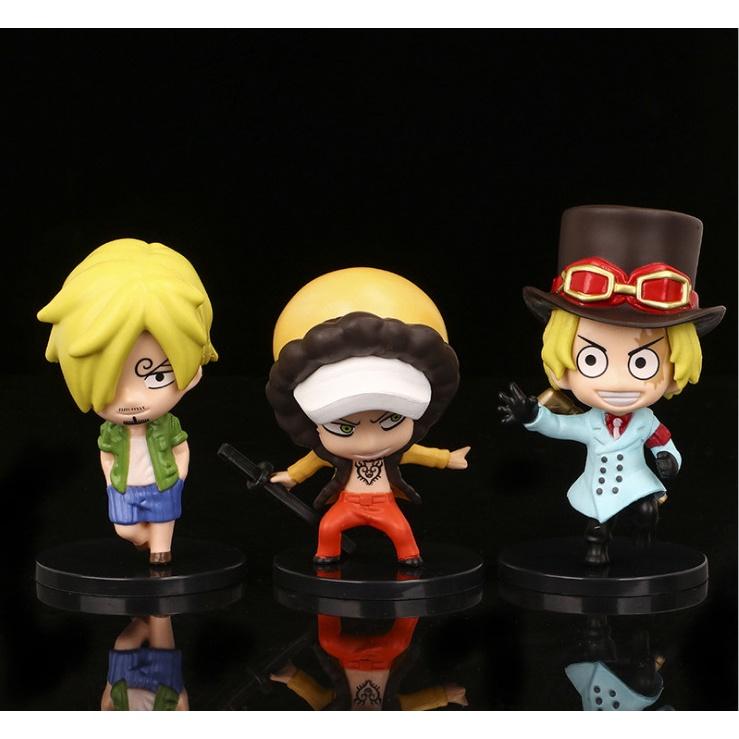 Mô Hình Nhân Vật OnePiece Chibi Full cả 6 em