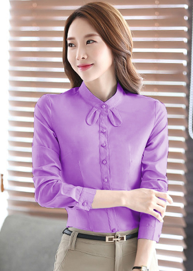Áo sơ mi cổ trụ Tai thỏ – MS0072A