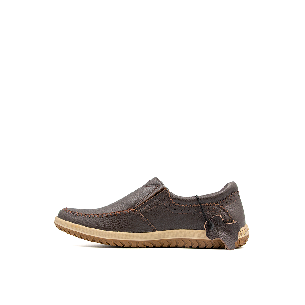 Giày Lười Nam Da Nubuck Tomoyo TMN22602