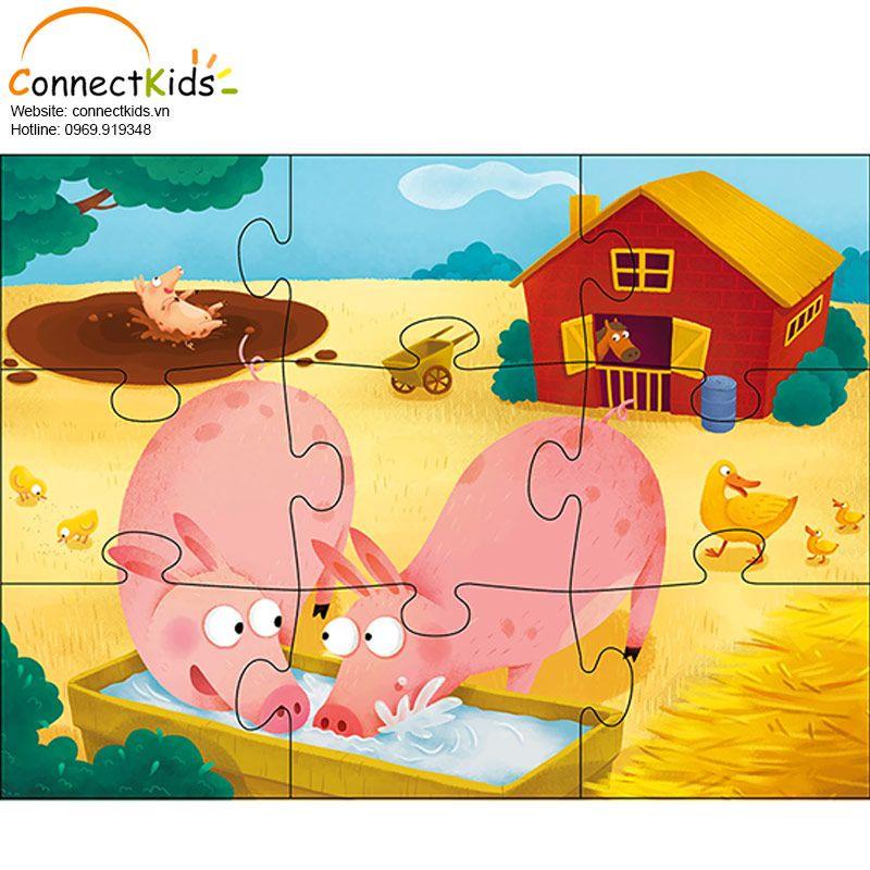 Bộ xếp hình - Cấp độ 2 _Chủ đề các mùa