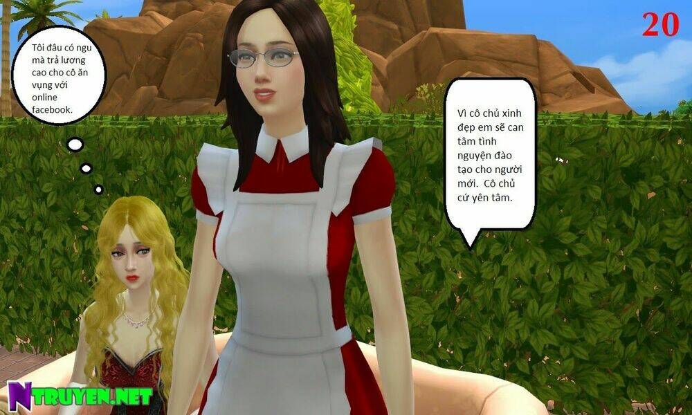 mysterious girl - truyện sims chapter 1 19