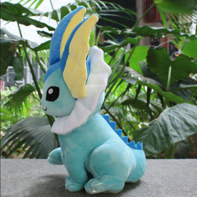 Gấu bông pokemon Eevee (eevui) Vaporeon hệ nước (20cm---&gt;30cm) nguyên tem nguyên tag xịn mịn đẹp hàng cao cấp, an toàn cho trẻ nhỏ