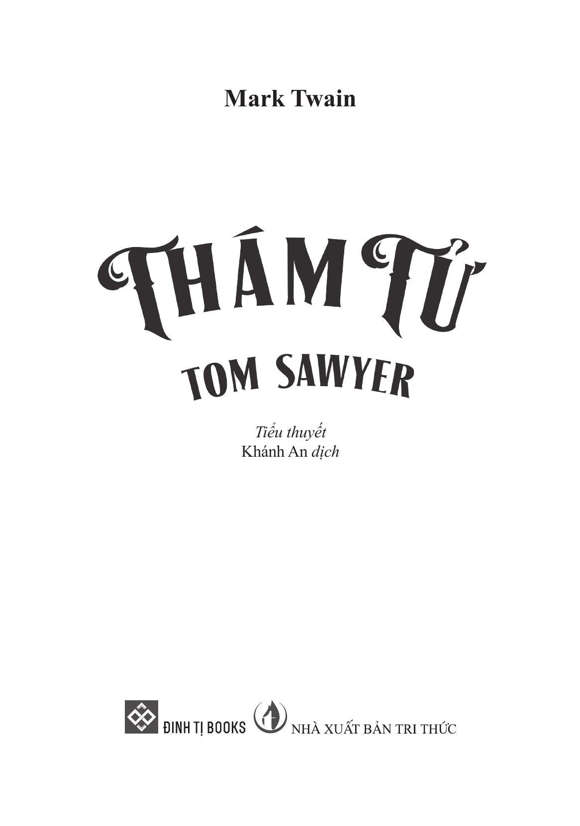 Sách - Thám Tử Tom Sawyer