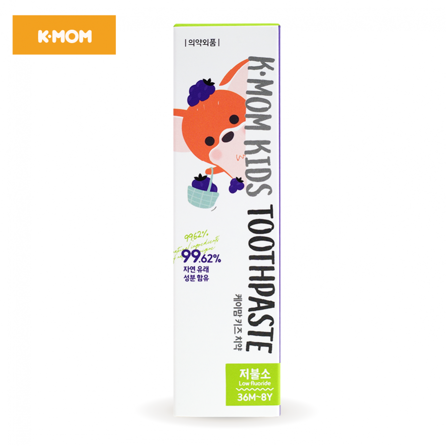 KEM ĐÁNH RĂNG TRẺ EM K-MOM 3-8 TUỔI VỊ NHO