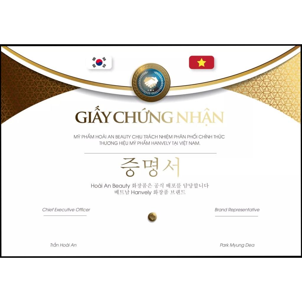 Hộp viên uống trắng da, giảm nám Hanvely Nature White Dairy