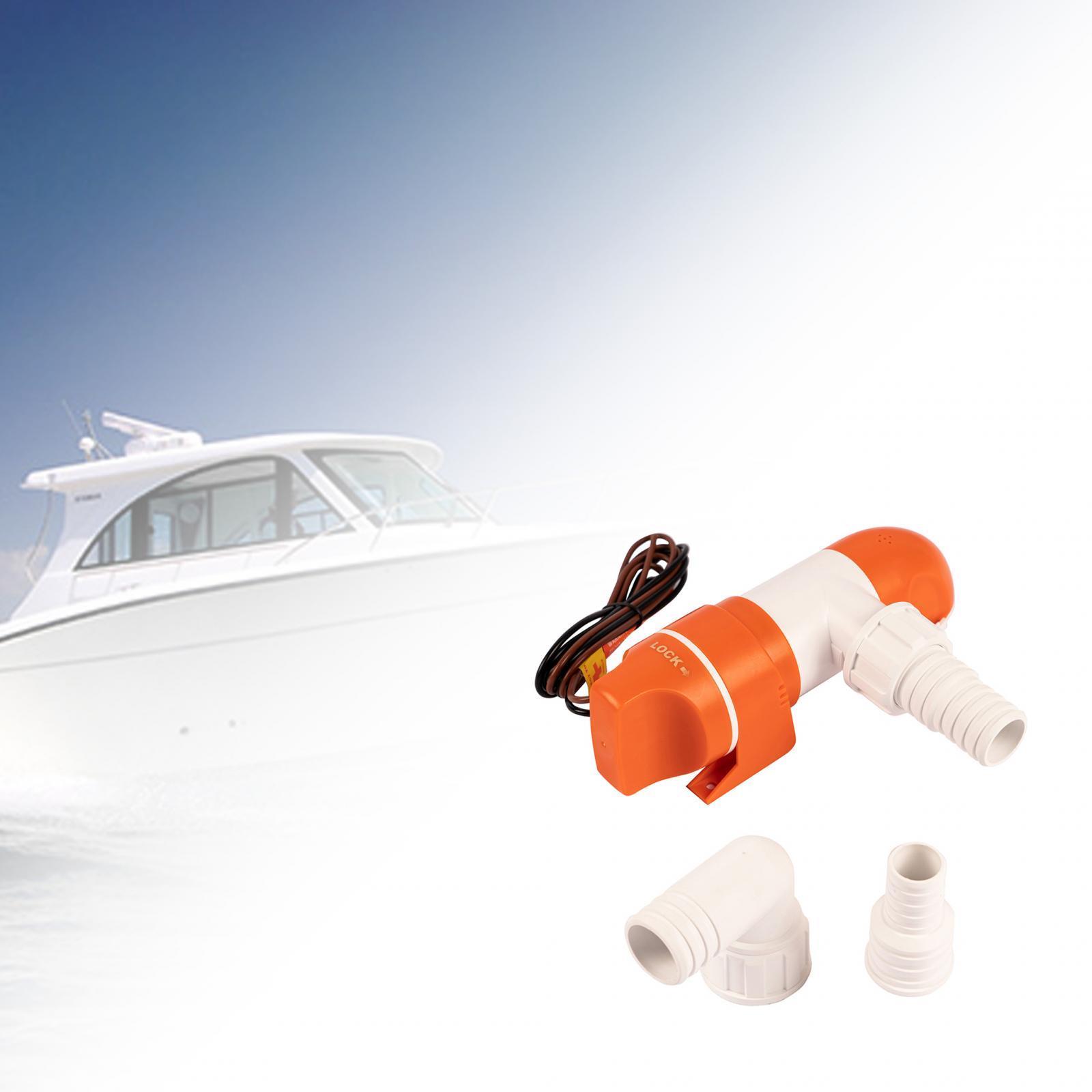 Bilge Pump Backflow Prevention Marine Bilge Pump for Ponds Boat