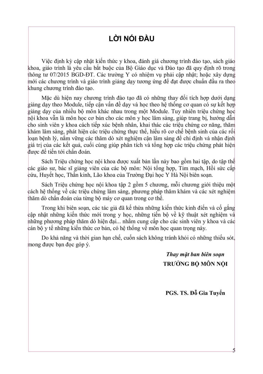 Sách - Triệu chứng học nội khoa 2025(Tập 1 + Tập 2)