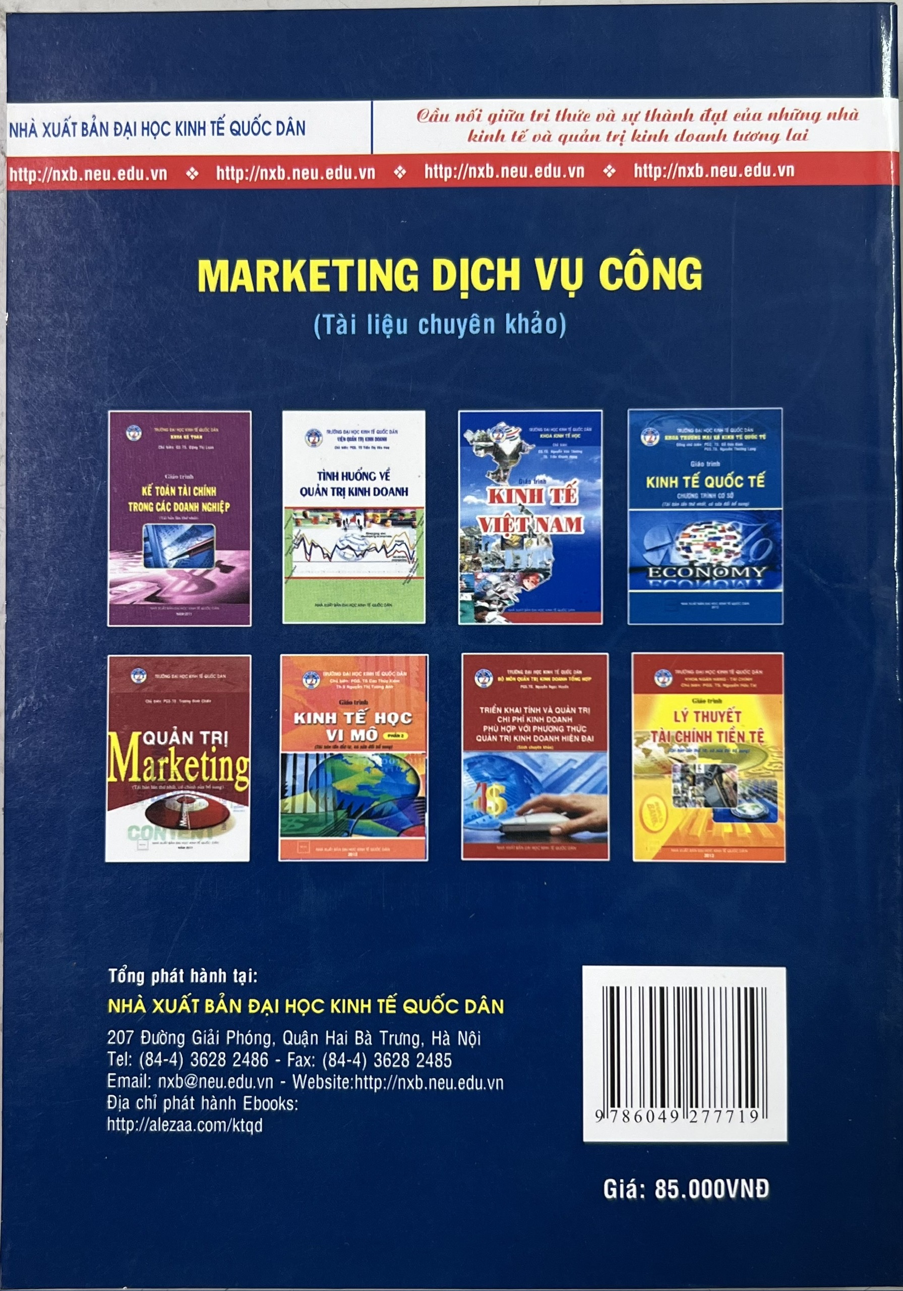 Sách - Marketing dịch vụ công