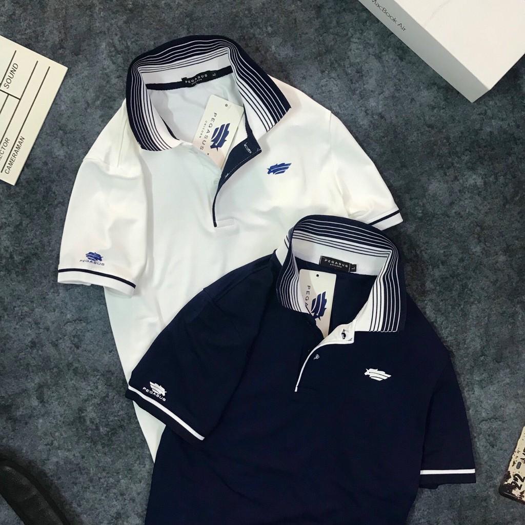 Áo thun Polo nam cổ bẻ vải cá sấu Cotton trẻ trung chất liệu cotton 100%