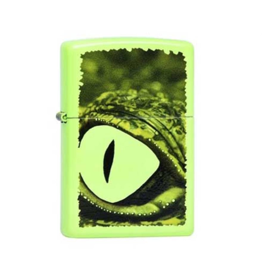 Bật Lửa Zippo Alligator Green Neon Yellow Chính Hãng Usa