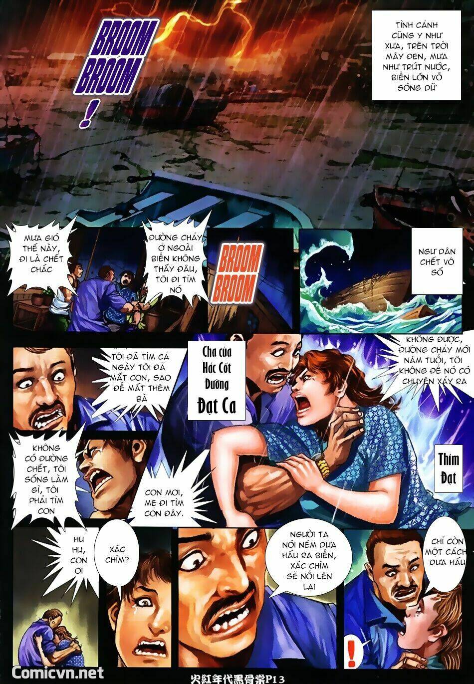 hỏa hồng niên đại hắc cốt đường chapter 11 10