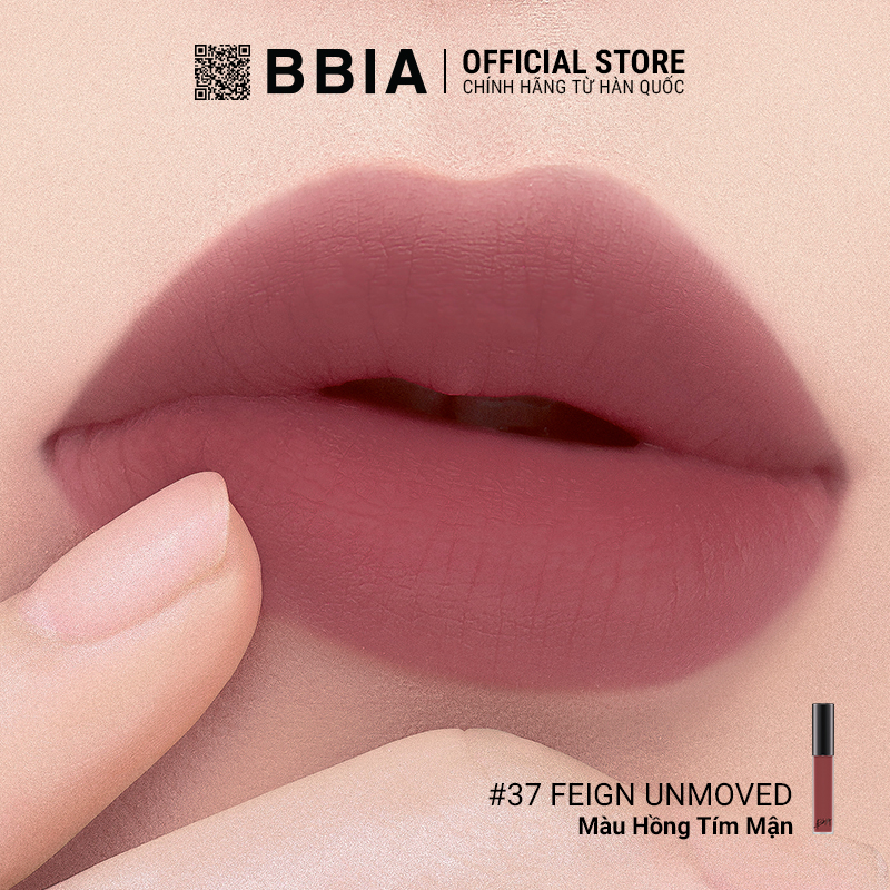 Combo 2 màu son Bbia Last Velvet Lip Tint ASIA EDITION - #A5 Hoian Brick và #37 Feign Unmoved