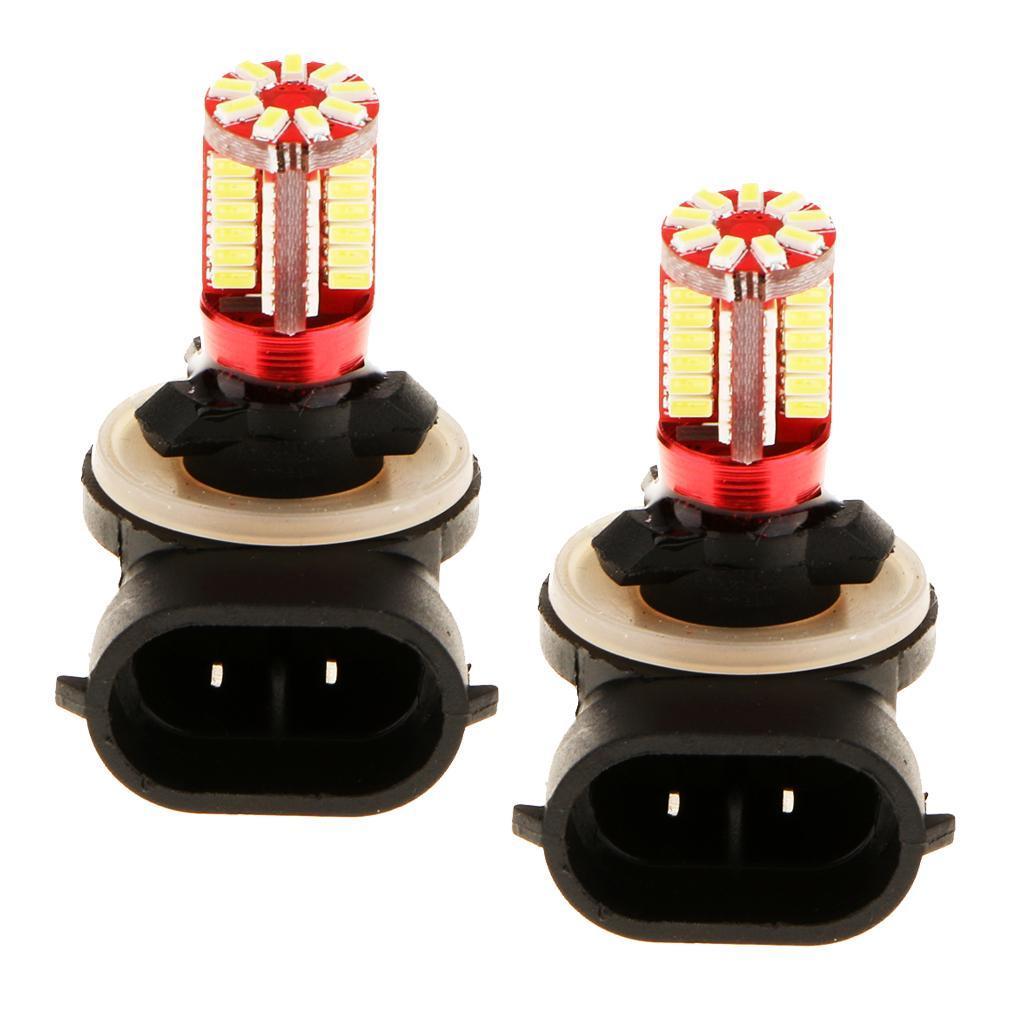 Easy Install 2 Pieces Car Fog Signal Turn Brake Light DRL Led