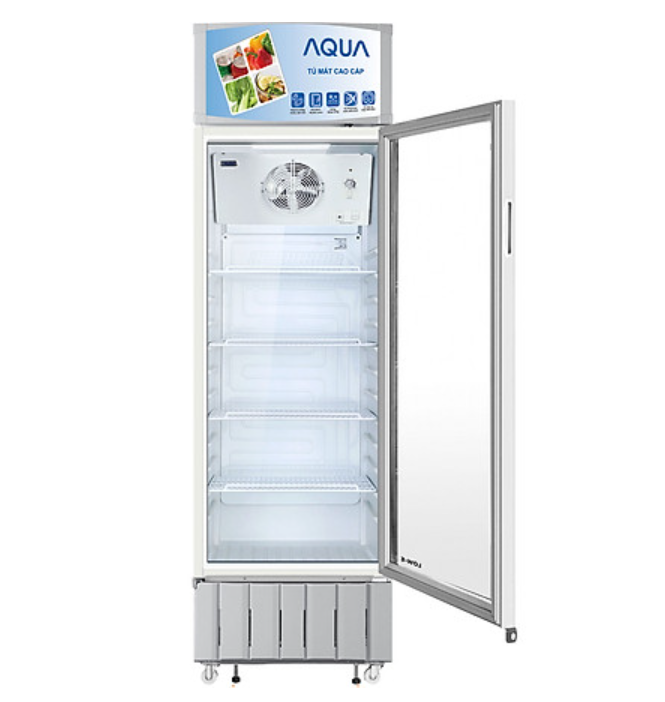 Tủ Mát AQUA 240 Lít AQS-F318S - Hàng Chính Hãng