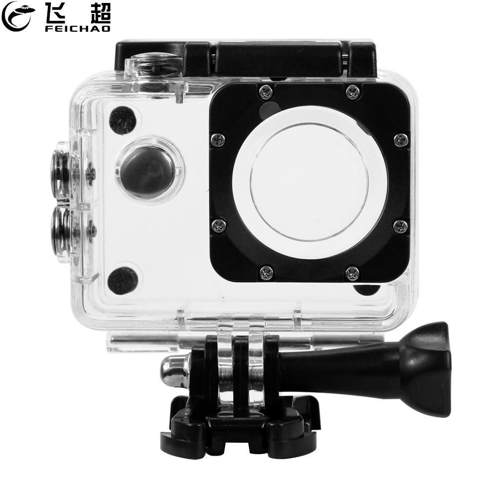 Trường hợp chống thấm nước dưới nước cho SJCAM SJ4000 WiFi Sportcam Outdoor Action Camera Camera Bảo vệ hộp phụ kiện Hộp phụ kiện