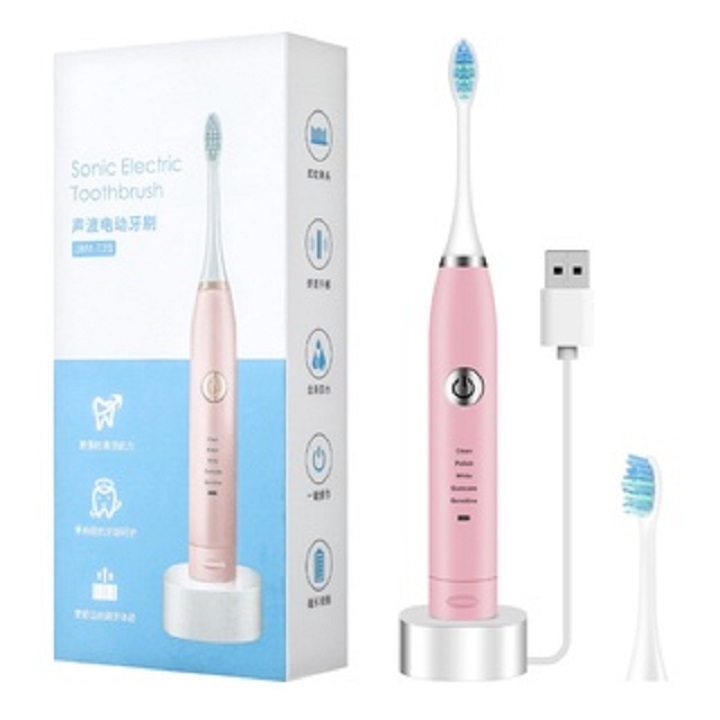 Bàn chải điện tự động đánh răng 5 chế độ - JL