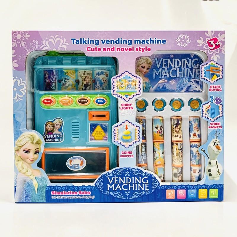 Máy bán nước tự động hình Kitty - Elsa - Heo peppa - Ngựa Pony 1000KT