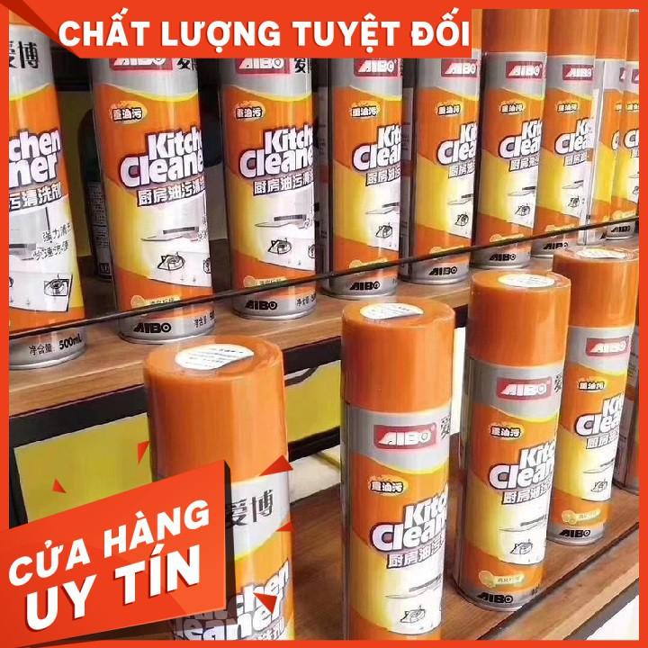 Chai Xịt Tẩy Đa Năng Kitchen Cleaner 500ml - Dạng Bọt Tuyết - Siêu Sạch