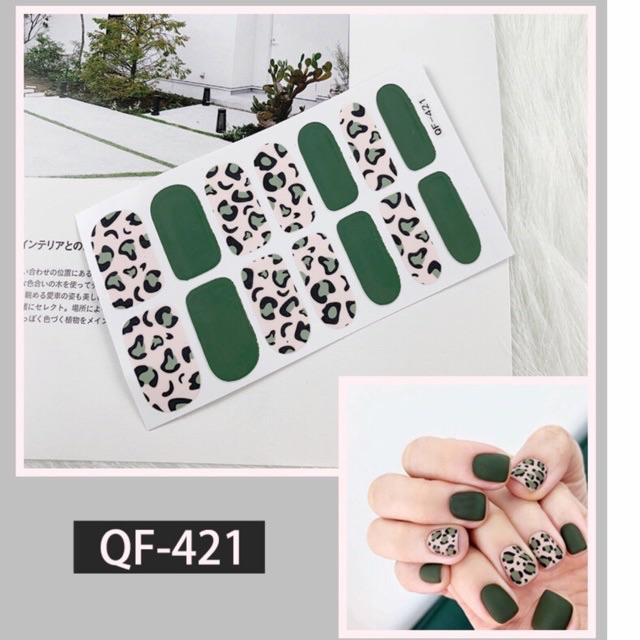 Set dán móng tay nails dán nghệ thuật nhiều màu - có ngay bộ móng đẹp trong 5 phút (Nail wraps / Nail stickers)