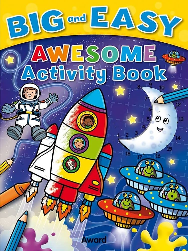 Big And Easy Activity Books: Amazing Activity Book