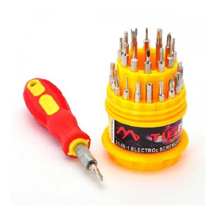 BỘ TUA VÍT TRÒN 31 ĐẦU ĐA NĂNG TIỆN LỢI - 31 IN 1 ĐẦU THAY TẾ NHỎ GỌN - JL - HÀNG CHÍNH HÃNG