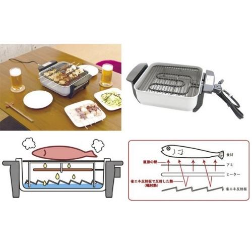 Bếp Nướng Điện Peptit Robata-Yaki 900W-100V Tiết Kiệm Điện Năng