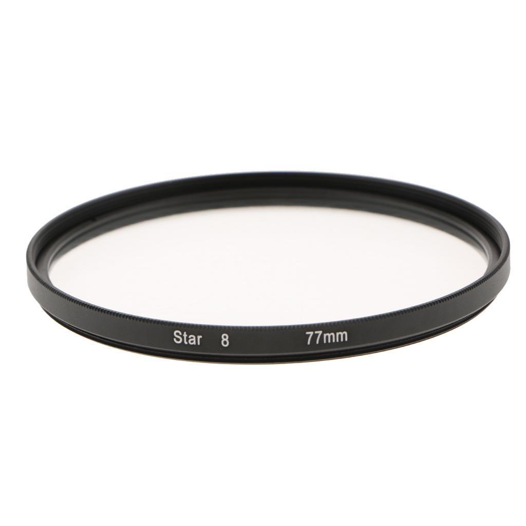 8 Point Rotated Star  Screen Special Effect Lens Filter