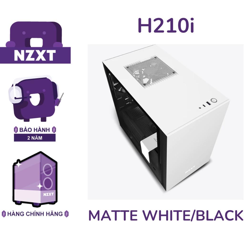 Vỏ Case Máy Tính NZXT H210i Màu Trắng Sần - Hàng Chính Hãng