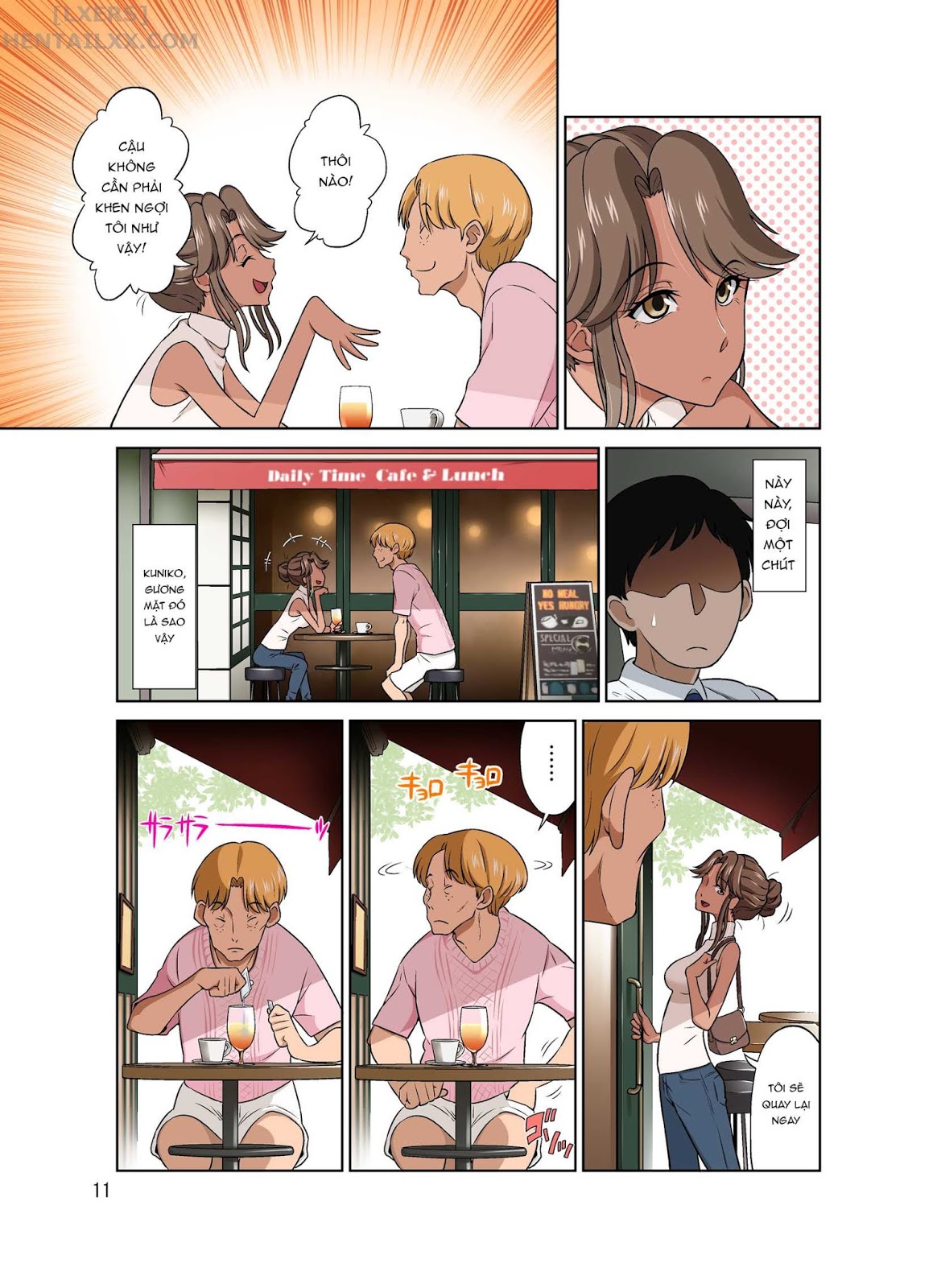 tôi đi công tác, còn vợ tôi thì ntr chapter 0 11