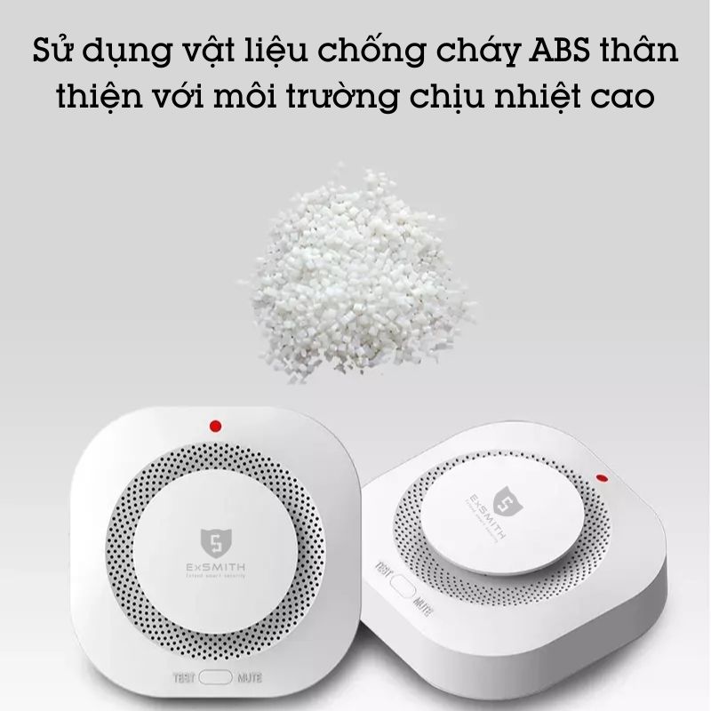 Bộ Chuông Báo Cháy Không Dây Exsmith ESKIT02
