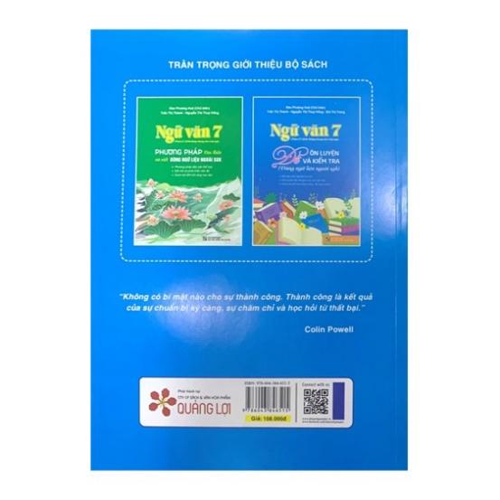 Sách - Ngữ văn 7 - Đề ôn luyện và kiểm tra ( dùng ngữ liệu ngoài sgk )