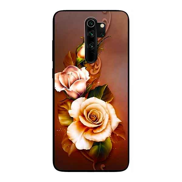 Ốp Lưng in cho Xiaomi Redmi Note 8 Pro Mẫu Hoa Hồng 1 - Hàng Chính Hãng