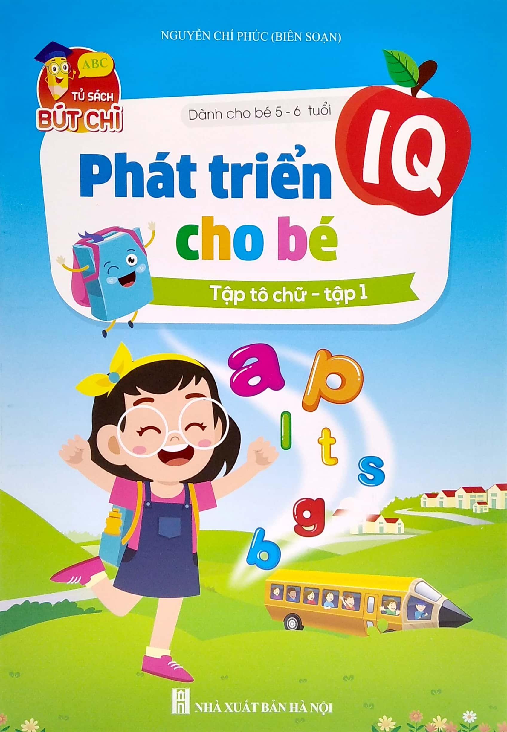 Bộ Túi Phát Triển IQ Cho Bé (Dành Cho Bé 5-6 Tuổi) (Bộ 8 Cuốn)