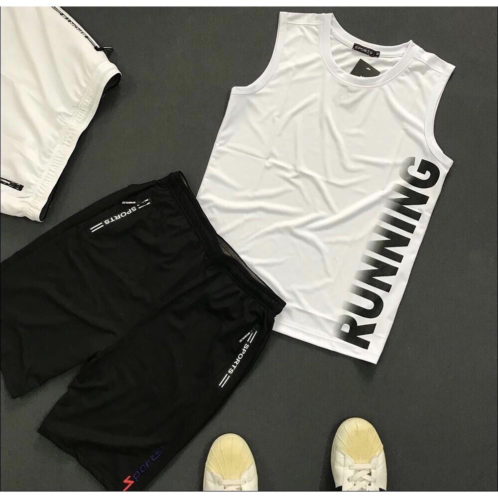 Bộ thể thao sát nách Running