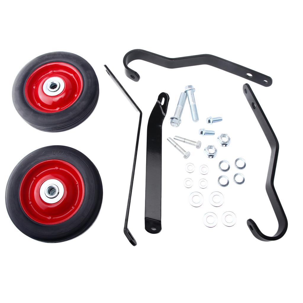 Black/Red Training wheels for Yamaha Peewee 50 PEEWEE50 50CC PY50 PW50 50cc