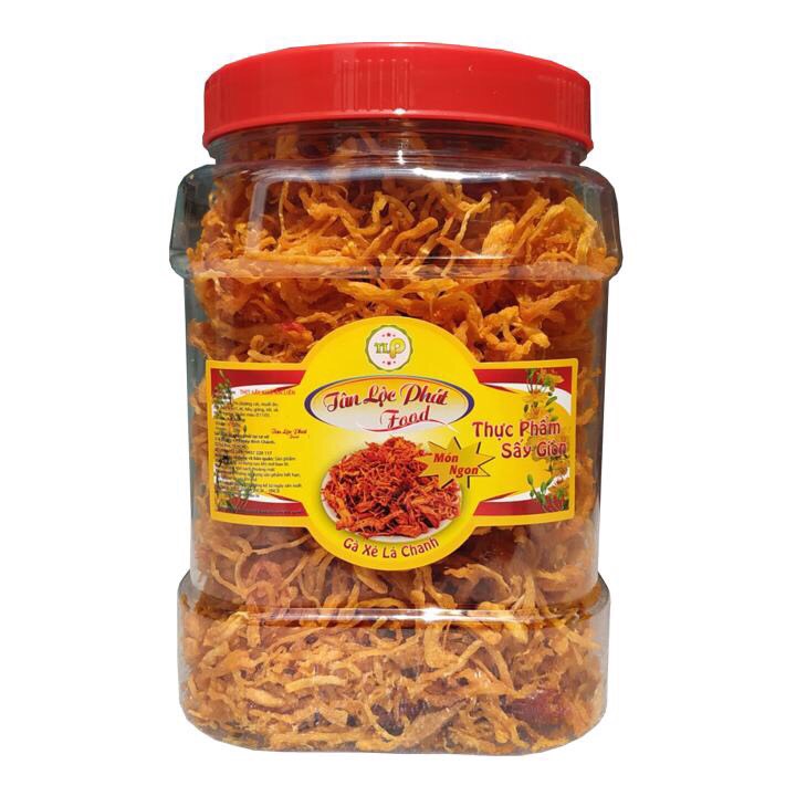 KHÔ GÀ LÁ CHANH TLP 500G