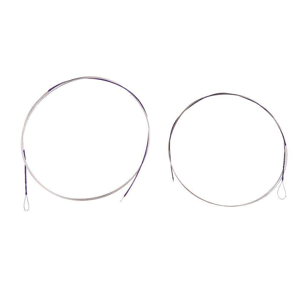 2 Pcs Replacement Erhu Strings for Chinese Traditional Musical Instrument