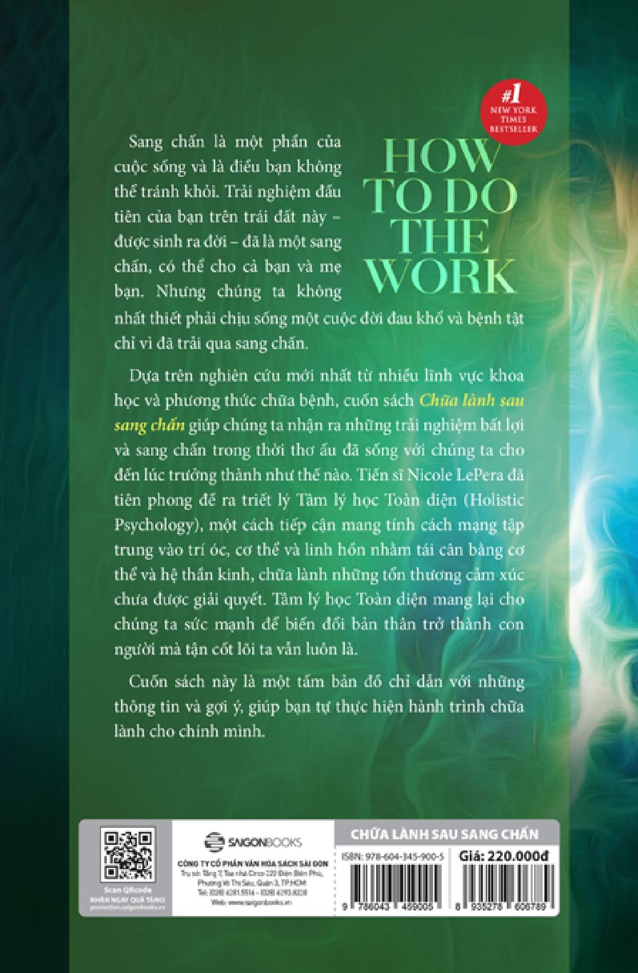 Chữa Lành Sau Sang Chấn - How To Do The Work