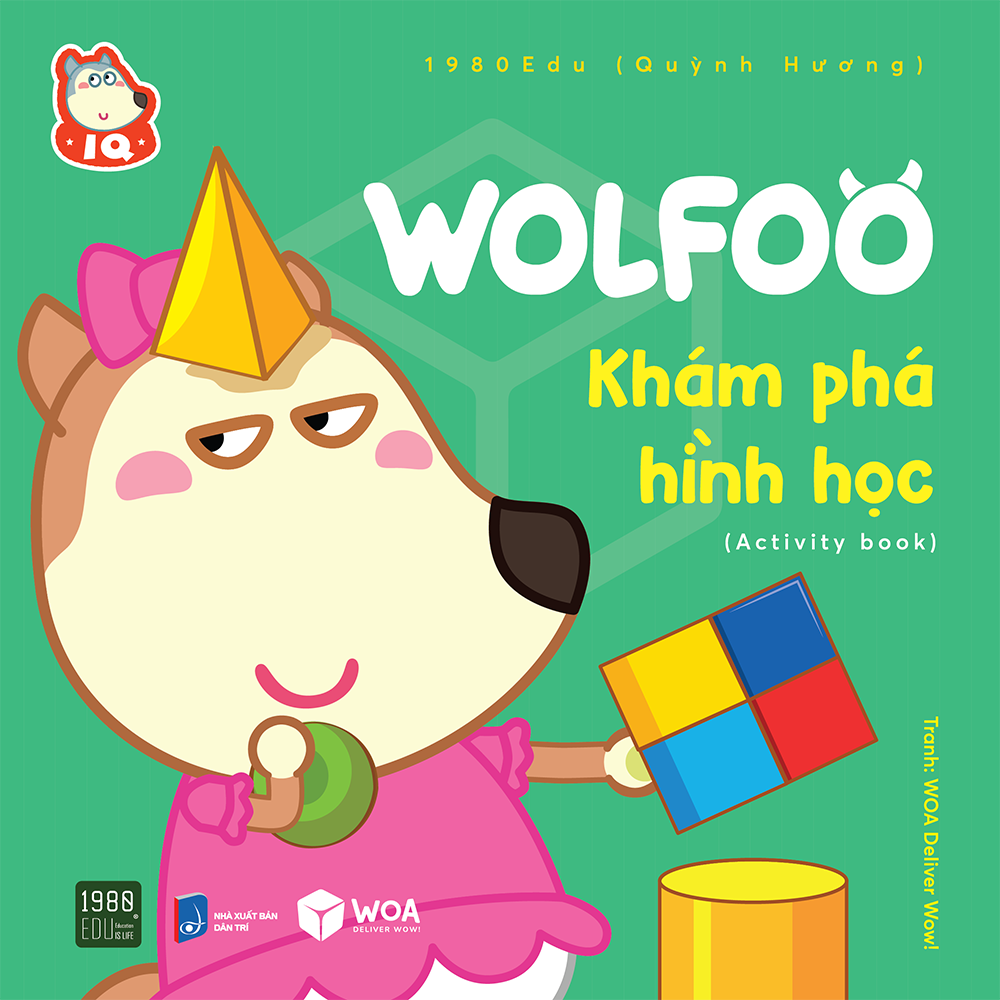 Hình ảnh Sách Wolfoo Book - Wolfoo khám phá hình học