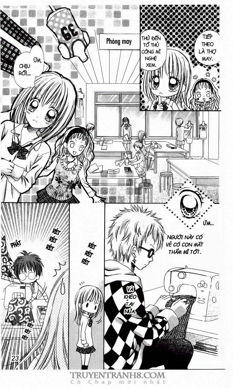 tiệm thời trang, love cotton chapter 1 21