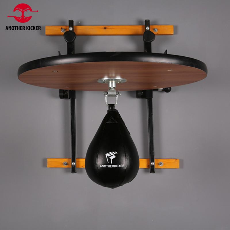 Tốc độ bóng xoay bộ tập thể dục quyền anh Pear MMA Punching PU Túi tốc độ Speedbag Base Phụ kiện Pera Boxeo Huấn luyện Thiết bị Color: Swivel