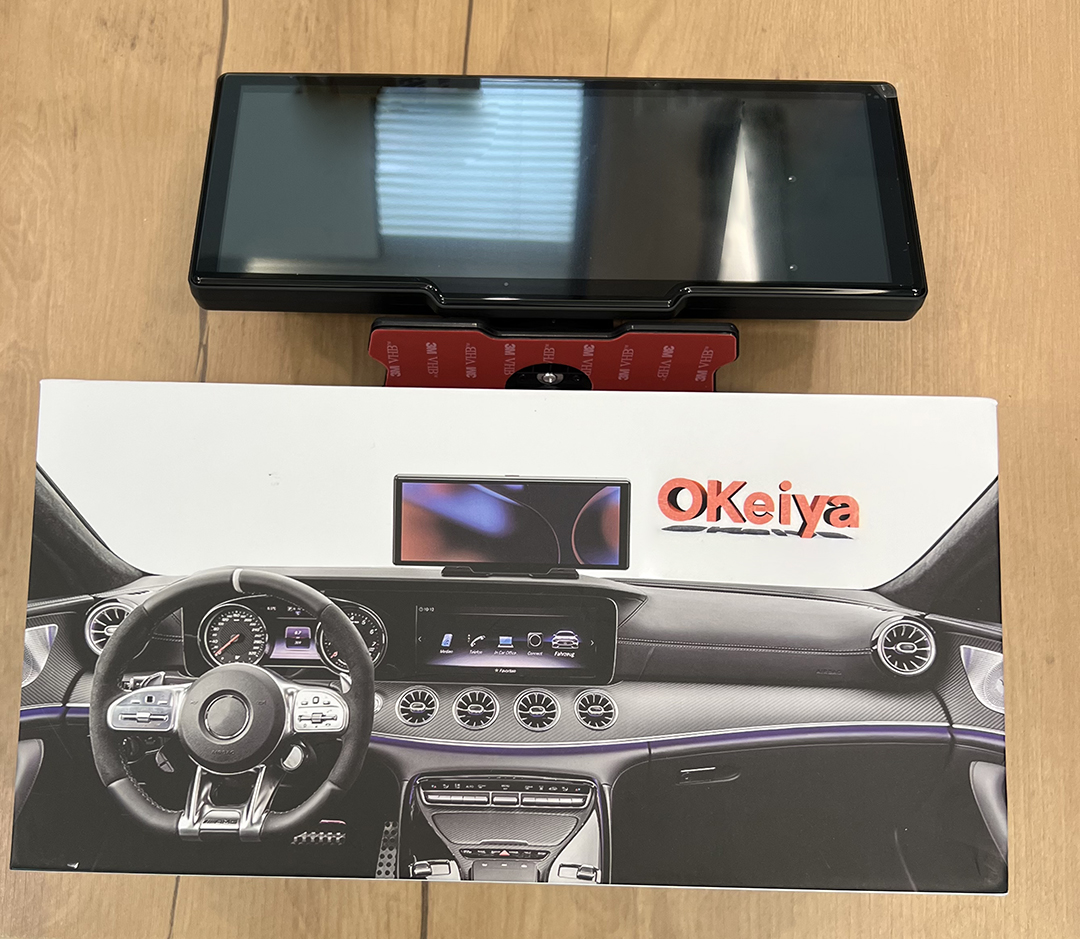 [ Quà tặng thẻ nhớ TF 64G]  Carplay android bảng điều khiển tự động bảng điều khiển cam camera kép 10 inch 2K + 1080P Chức năng âm nhạc Bluetooth, Wifi Điều khiển bằng giọng nói Máy Quay video Kéo Dài thời gian