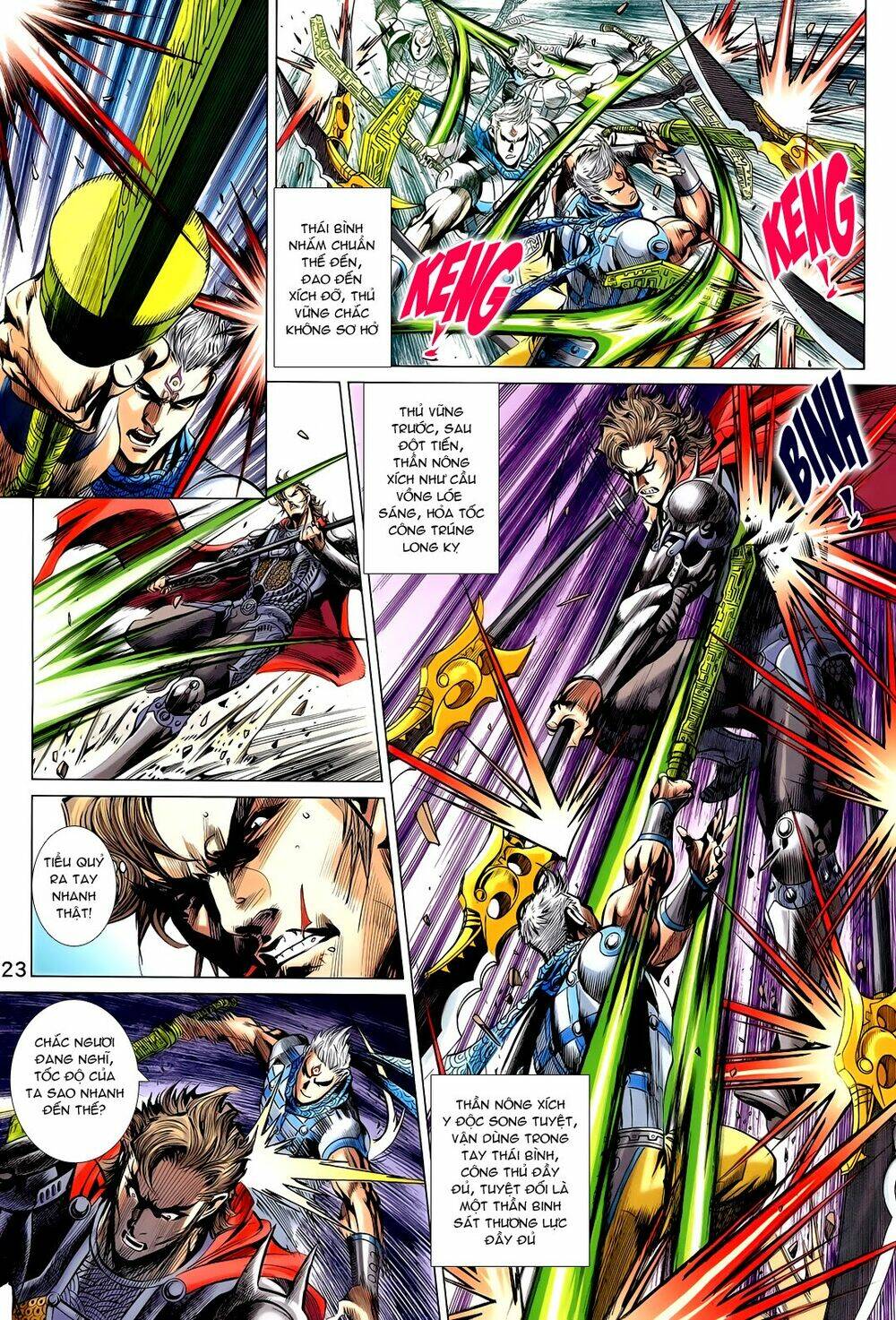 thần binh vấn thiên chapter 14 23